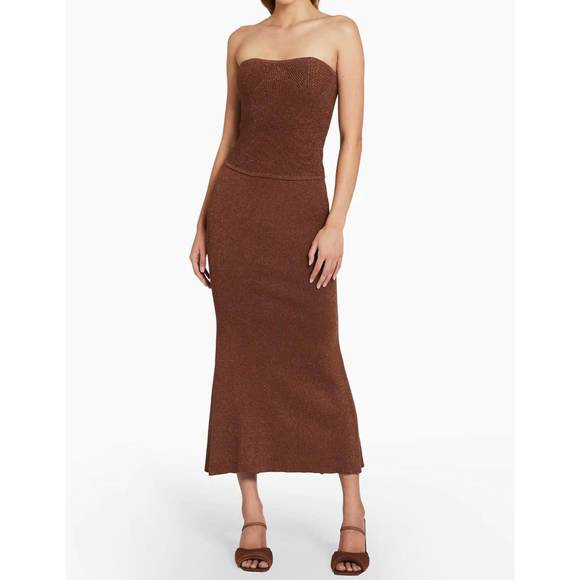 AMANDA UPRICHARD Other - NEW AMANDA UPRICHARD vanita knit set in brown/copper